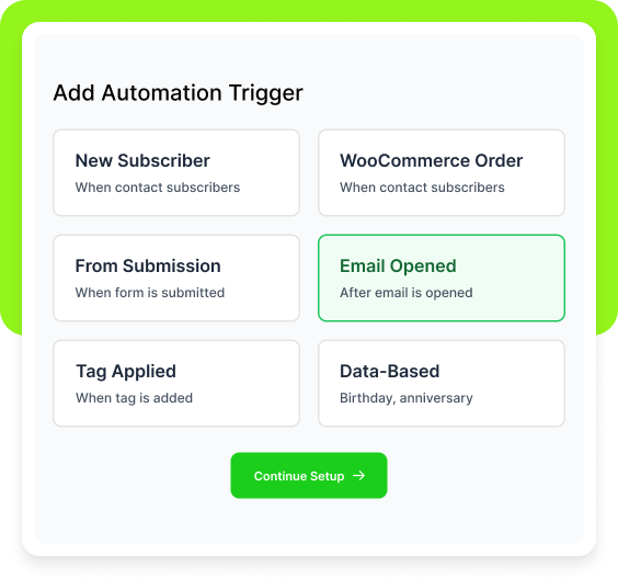Triggers & Conditions
